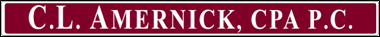 Accounting, Financial, and Consulting Services by C.L. Amernick, C.P.A